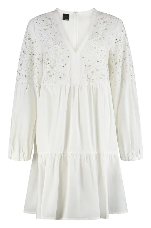ANDROMEDA COTTON MINI-DRESS sold by Lord & Taylor