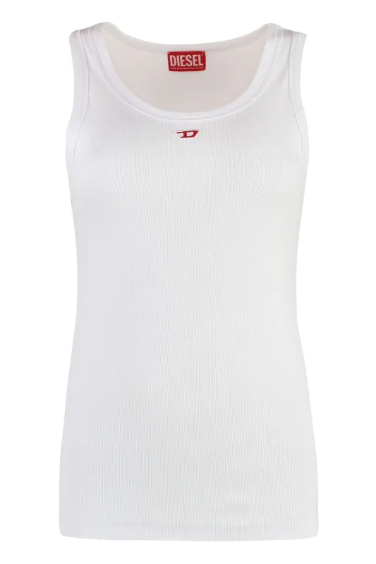 T-ANKY-D RIBBED TANK TOP sold by Lord & Taylor