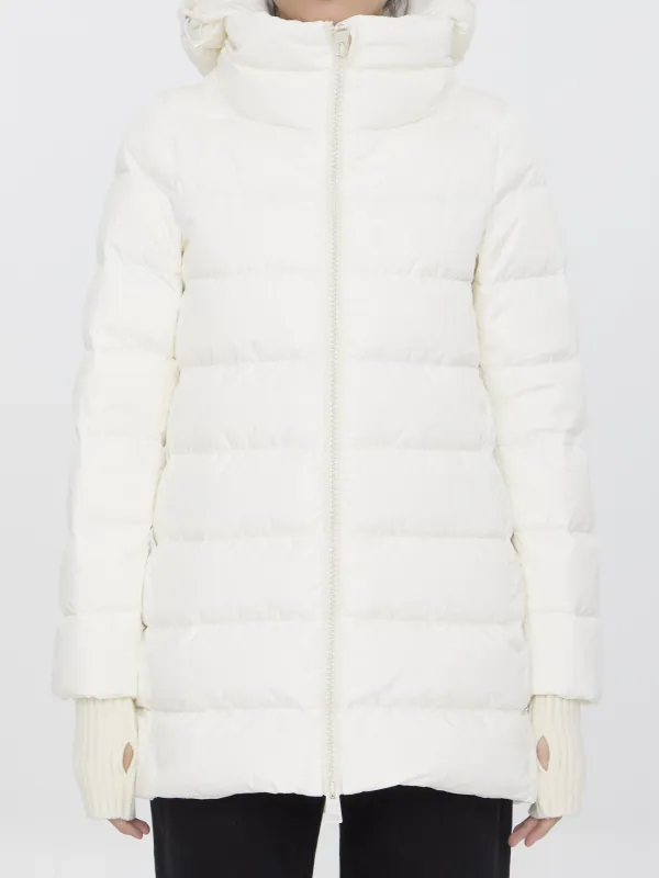 A-SHAPE PUFFER JACKET sold by Lord & Taylor