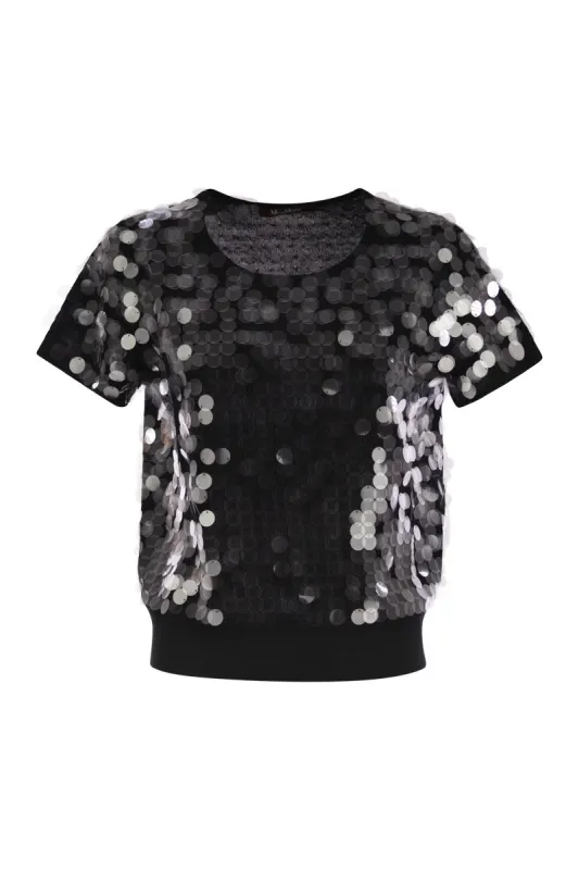 SAIO - WOOL SWEATER WITH SEQUINS sold by Lord & Taylor