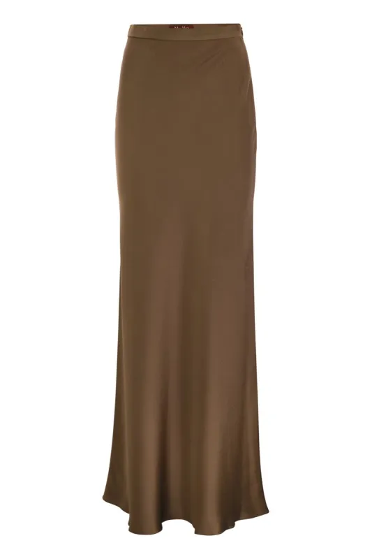 RIMINI - FLOWING SKIRT IN ENVERS SATIN sold by Lord & Taylor