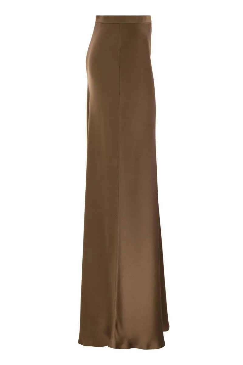 RIMINI - FLOWING SKIRT IN ENVERS SATIN sold by Lord & Taylor product image thumbnail 3