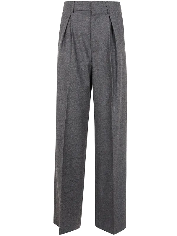 GREY VIRGIN WOOL TROUSERS sold by Lord & Taylor