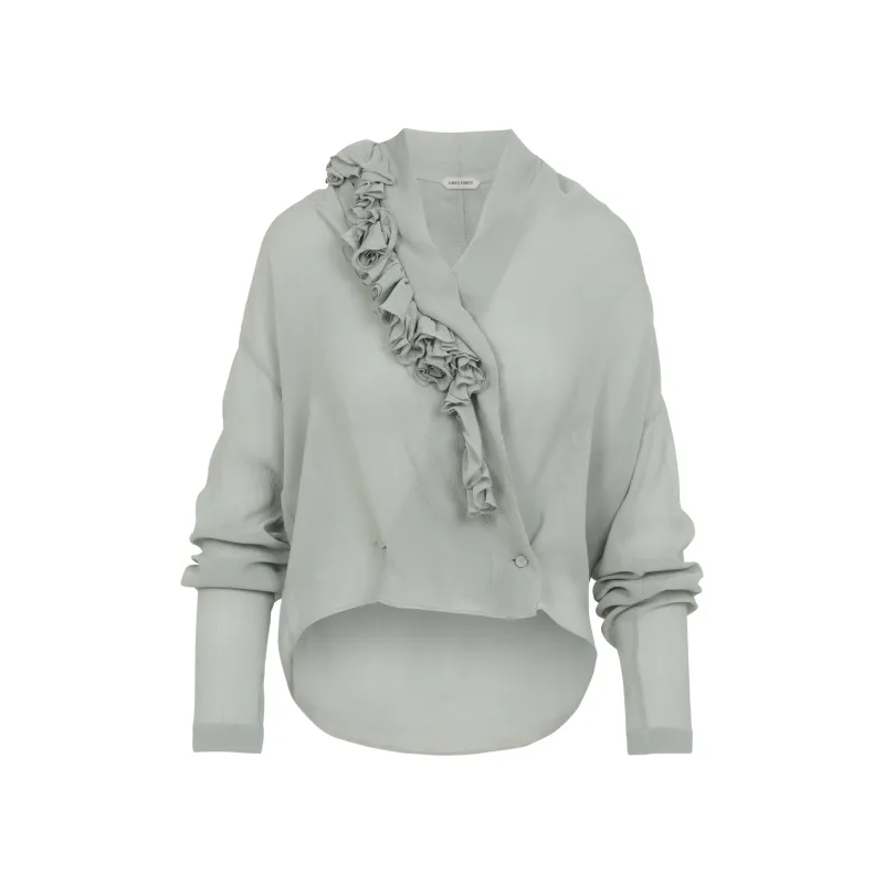 CREPONNE BLOUSE sold by Lord & Taylor