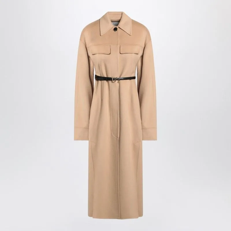 CAMEL-COLOURED WOOL COAT sold by Lord & Taylor