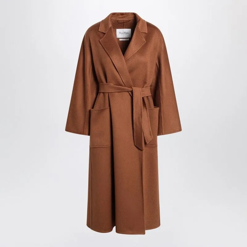 WRAP COAT IN BROWN CASHMERE sold by Lord & Taylor
