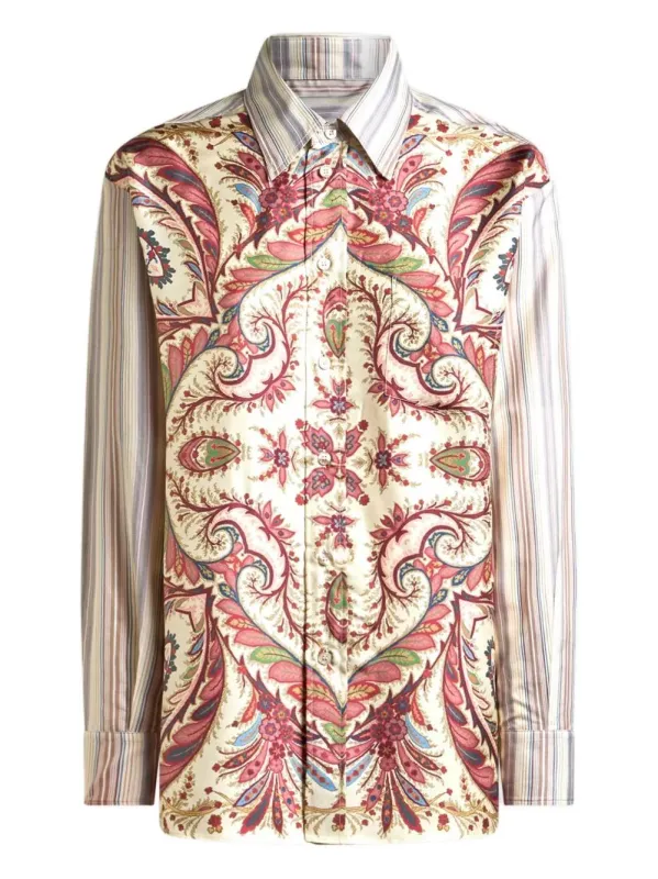 PAISLEY PATTERNED SHIRT sold by Lord & Taylor
