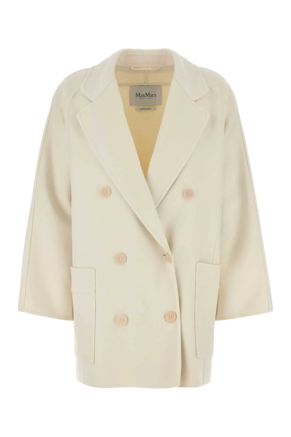 IVORY WOOL BLEND ORMA COAT sold by Lord & Taylor