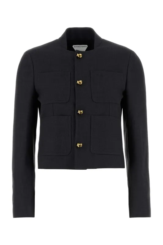 GRAPHITE COTTON BLEND BLAZER sold by Lord & Taylor