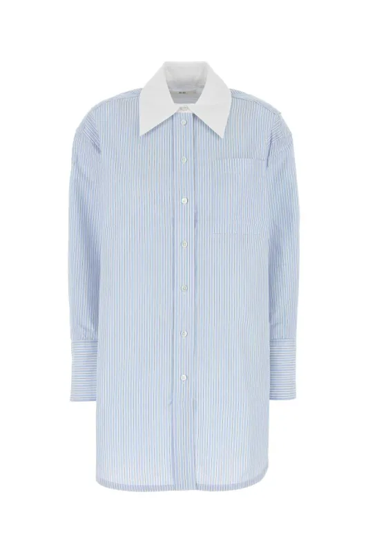 EMBROIDERED POPLIN OVERSIZE SHIRT sold by Lord & Taylor