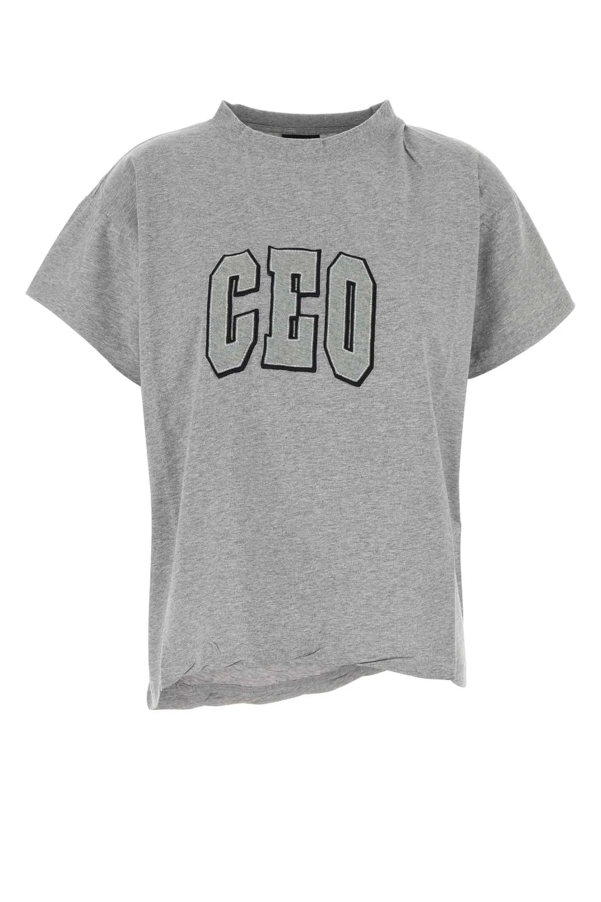 GREY COTTON OVERSIZE T-SHIRT sold by Lord & Taylor