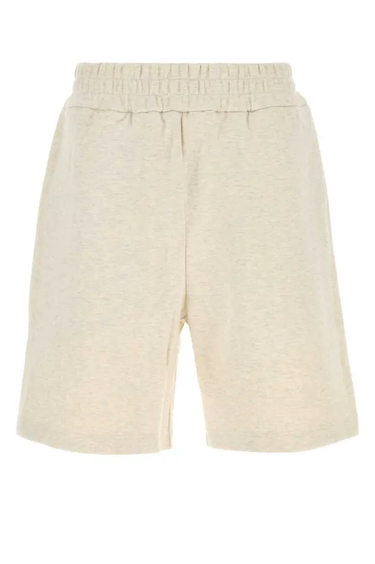 MELANGE CREAM COTTON BERMUDA SHORTS sold by Lord & Taylor