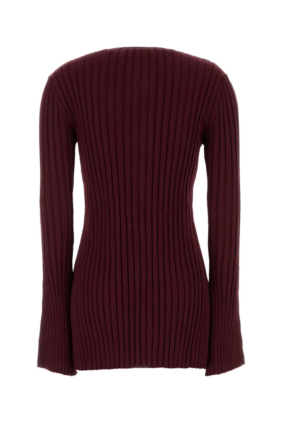 BURGUNDY COTTON CARDIGAN sold by Lord & Taylor product image thumbnail 2