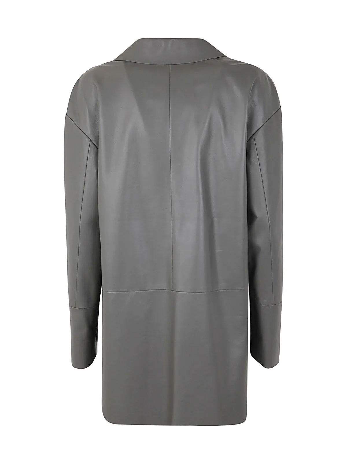 BOXY LEATHER BLAZER sold by Lord & Taylor product image thumbnail 2