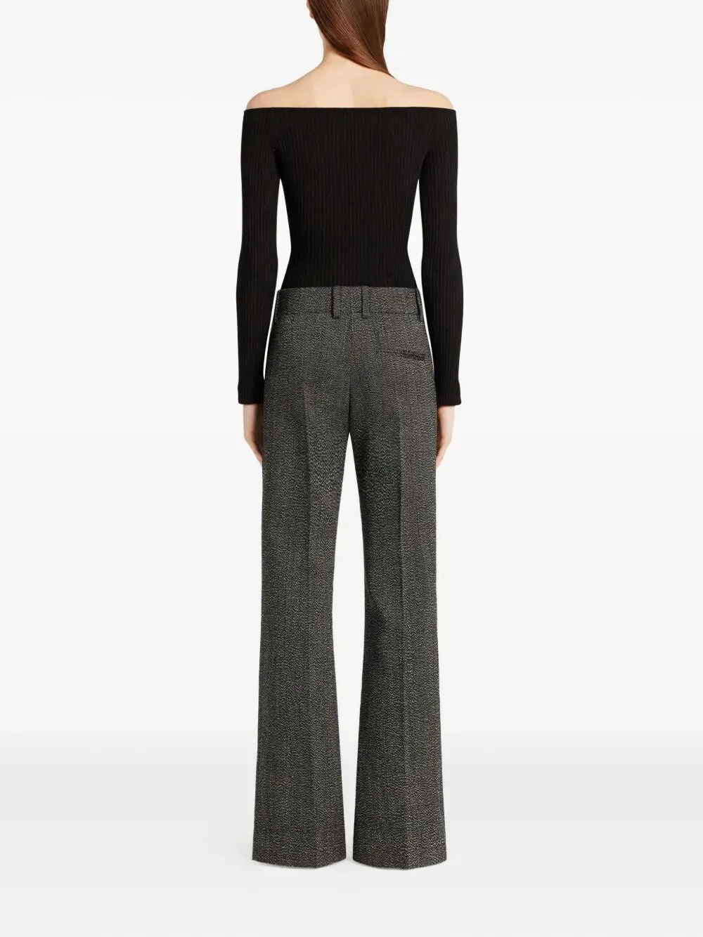 "OFF SHOULDER" RIB KNIT TOP sold by Lord & Taylor product image thumbnail 2