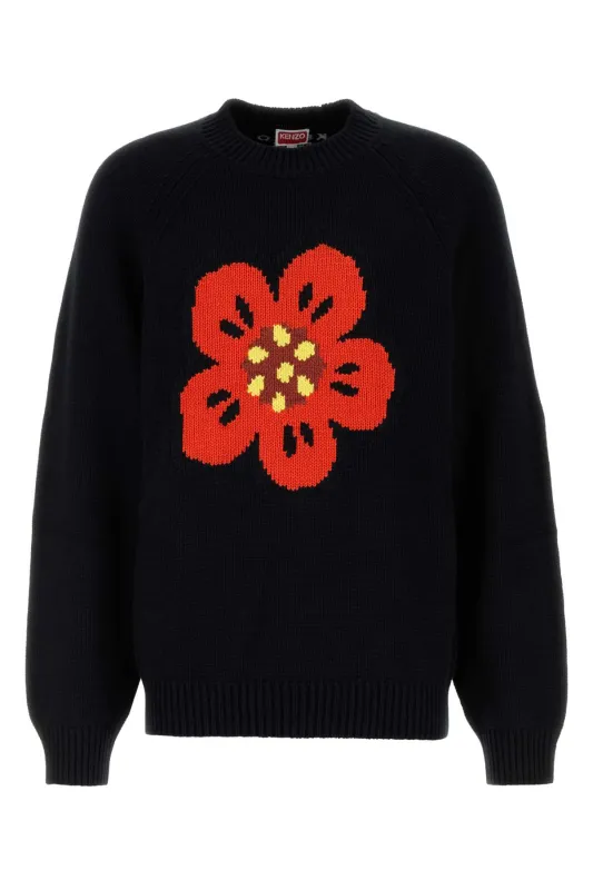BLACK COTTON BLEND SWEATER sold by Lord & Taylor