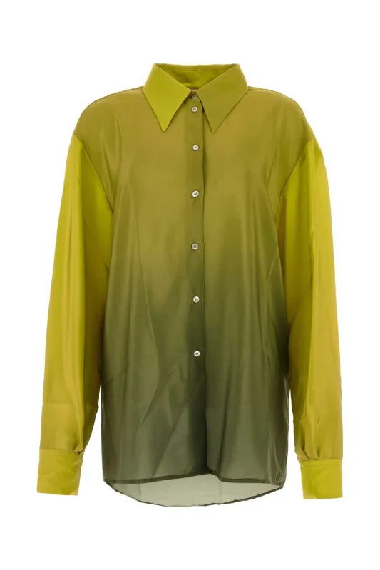 PRINTED SILK KAYA SHIRT sold by Lord & Taylor