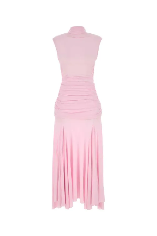 PINK STRETCH CUPRO DRESS sold by Lord & Taylor