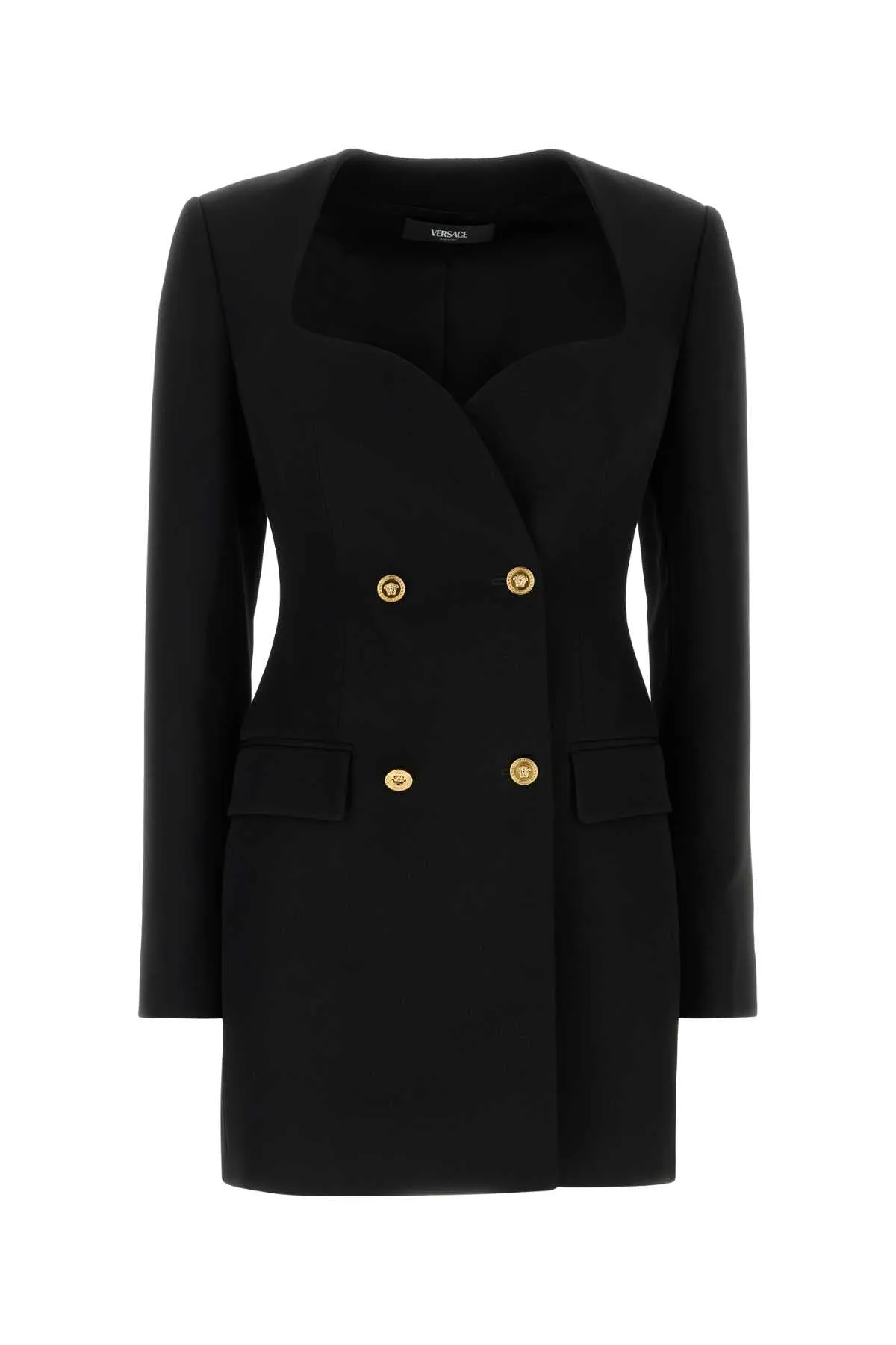 BLACK WOOL BLAZER DRESS sold by Lord & Taylor