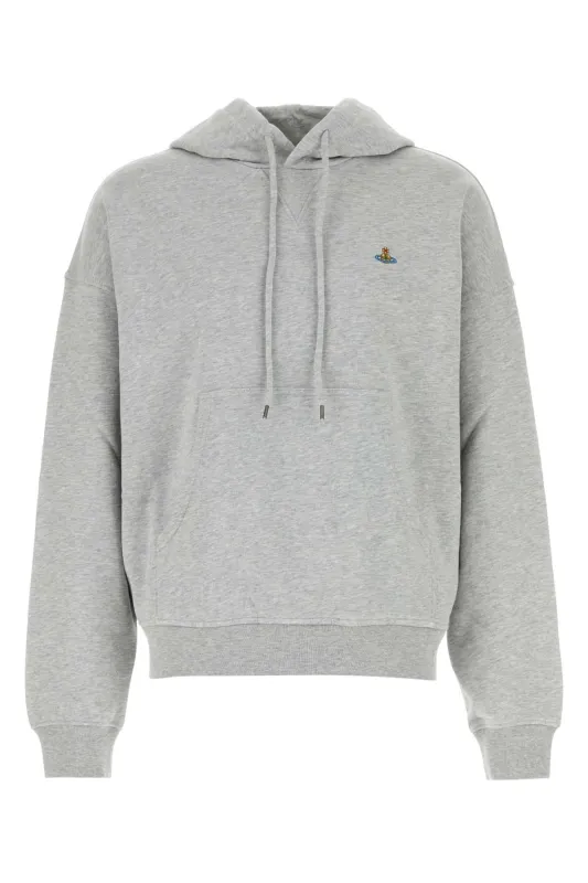 GREY COTTON ASHTON SWEATSHIRT made by Vivienne Westwood