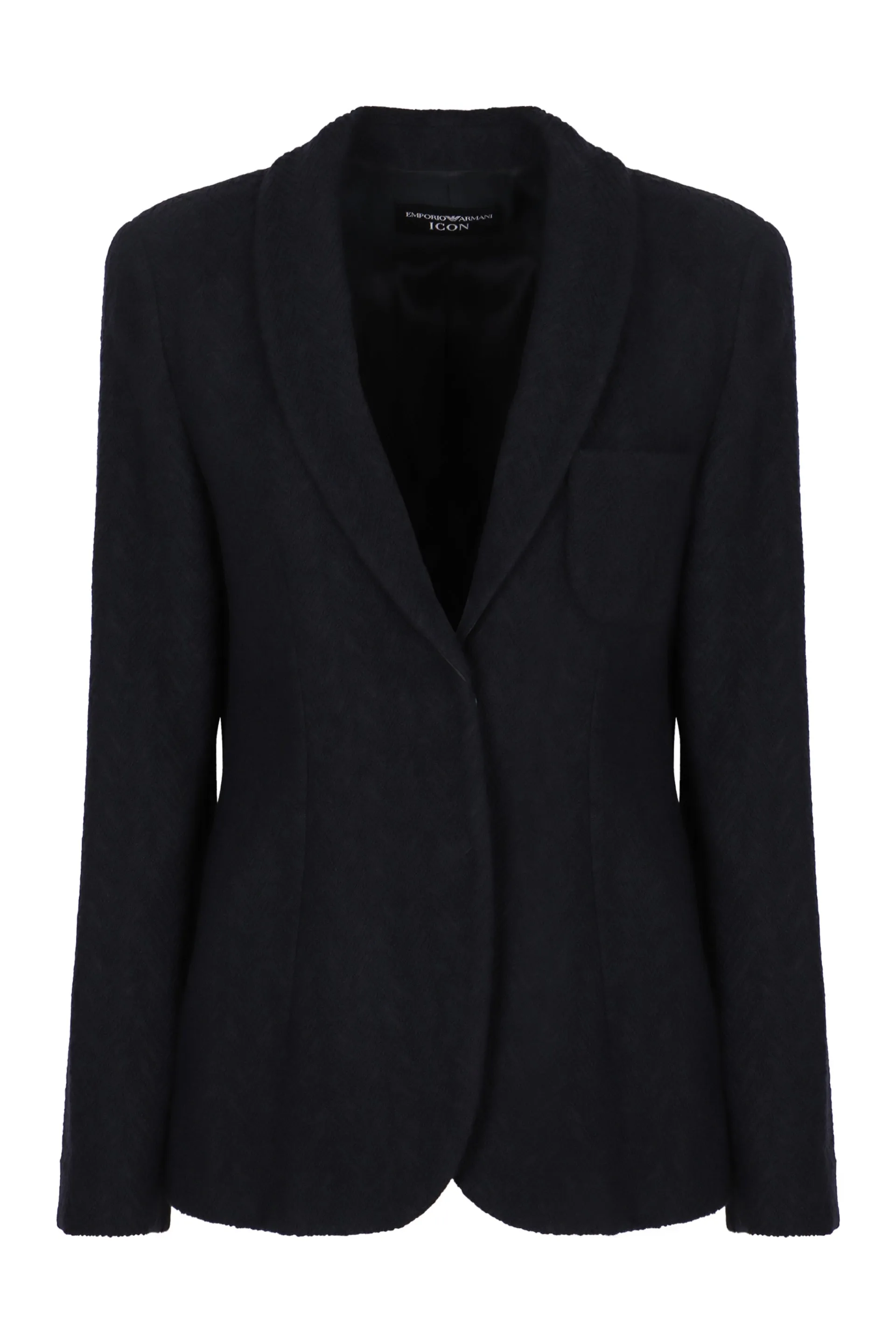 CHEVRON SINGLE-BREASTED BLAZER sold by Lord & Taylor