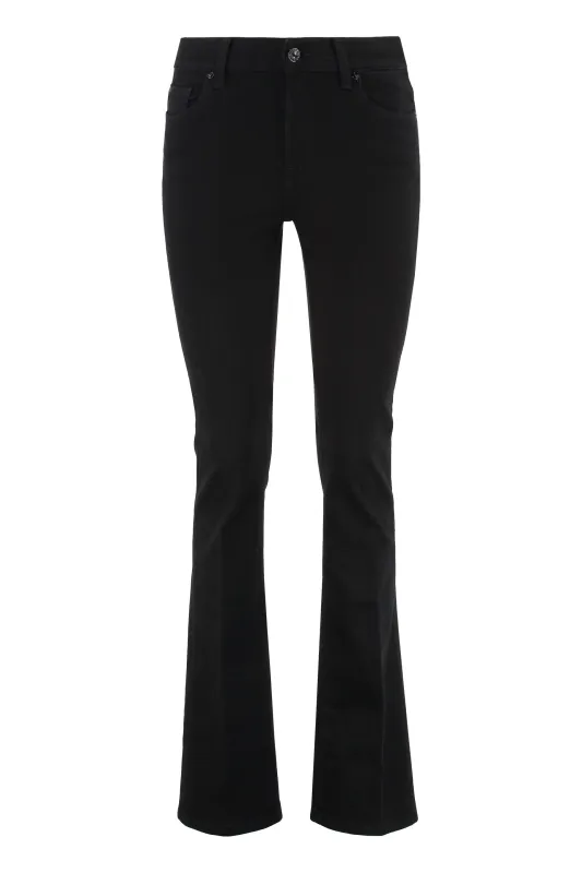 HIGH-RISE BOOTCUT JEANS sold by Lord & Taylor