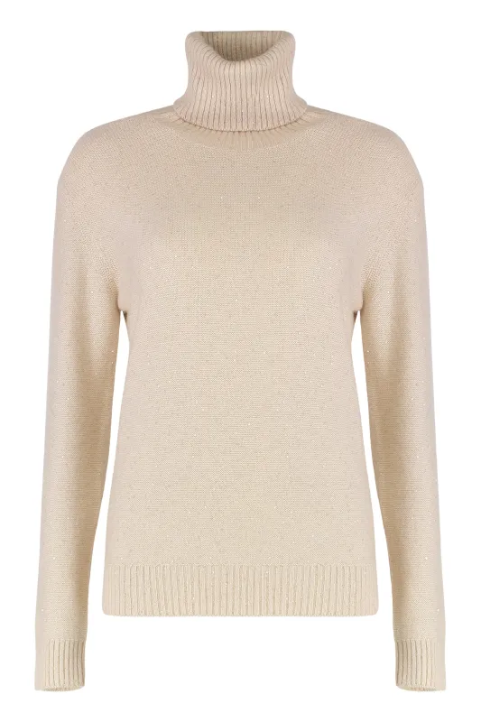 WOOL BLEND TURTLENECK SWEATER sold by Lord & Taylor