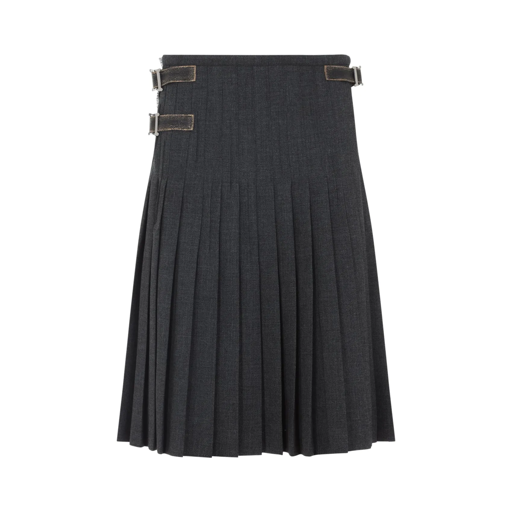 VIRGIN WOOL MIDI SKIRT sold by Lord & Taylor