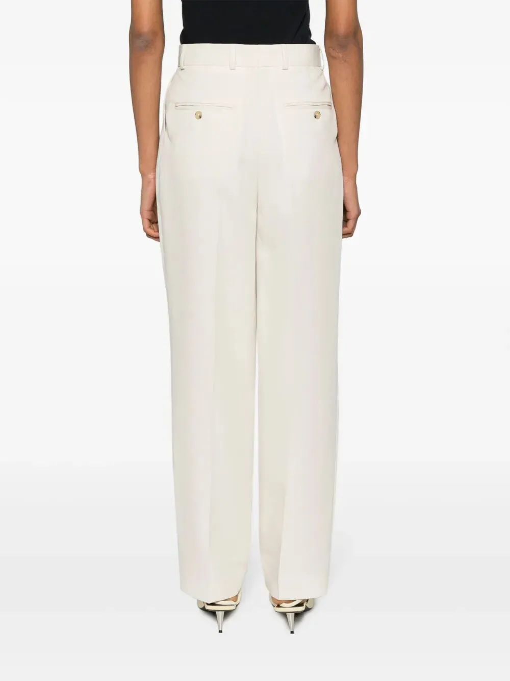 DOUBLE- PLEATED TAILORED TROUSERS sold by Lord & Taylor product image thumbnail 2