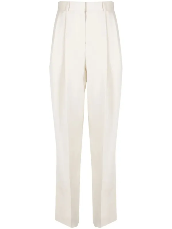 DOUBLE- PLEATED TAILORED TROUSERS sold by Lord & Taylor