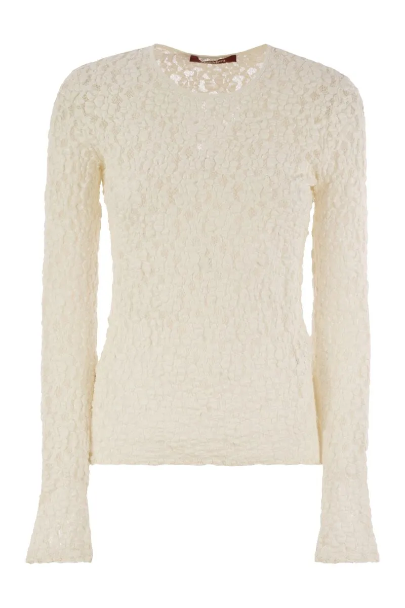 GENNAIO - TIGHT-FITTING CLOQUé LACE JERSEY sold by Lord & Taylor