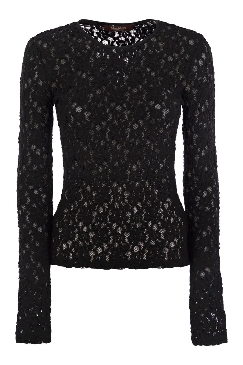 GENNAIO - TIGHT-FITTING CLOQUé LACE JERSEY sold by Lord & Taylor