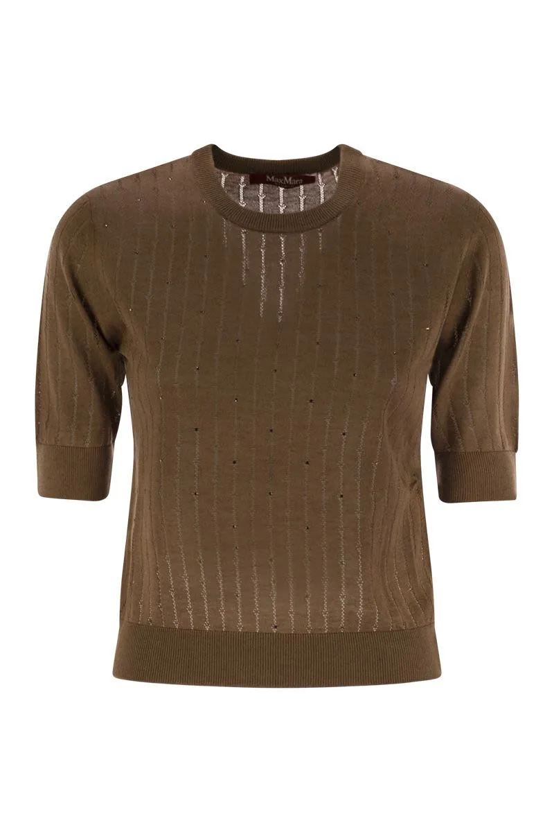 PILA - WOOL AND SILK SWEATER WITH SEQUINS sold by Lord & Taylor