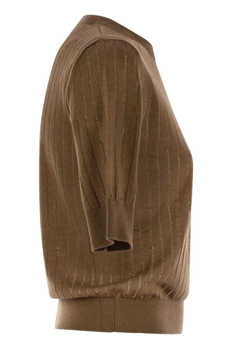 PILA - WOOL AND SILK SWEATER WITH SEQUINS sold by Lord & Taylor product image thumbnail 3