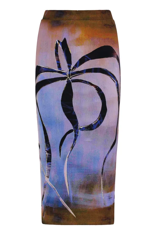 PRINTED MIDI SKIRT sold by Lord & Taylor
