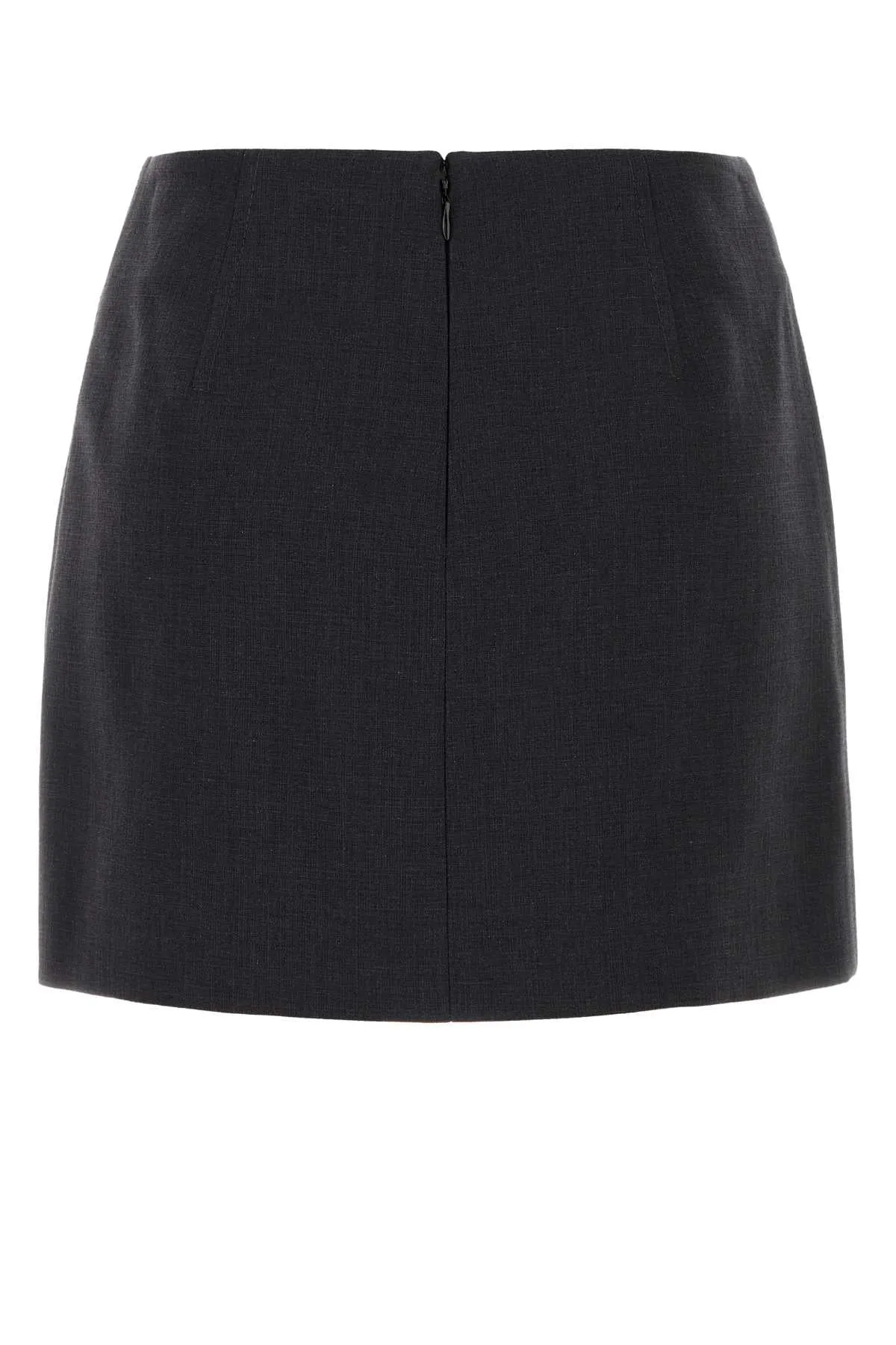 GRAPHITE COTTON BLEND MINI SKIRT sold by Lord & Taylor product image thumbnail 2
