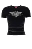 BLACK STRETCH COTTON T-ELE-LONG T-SHIRT sold by Lord & Taylor