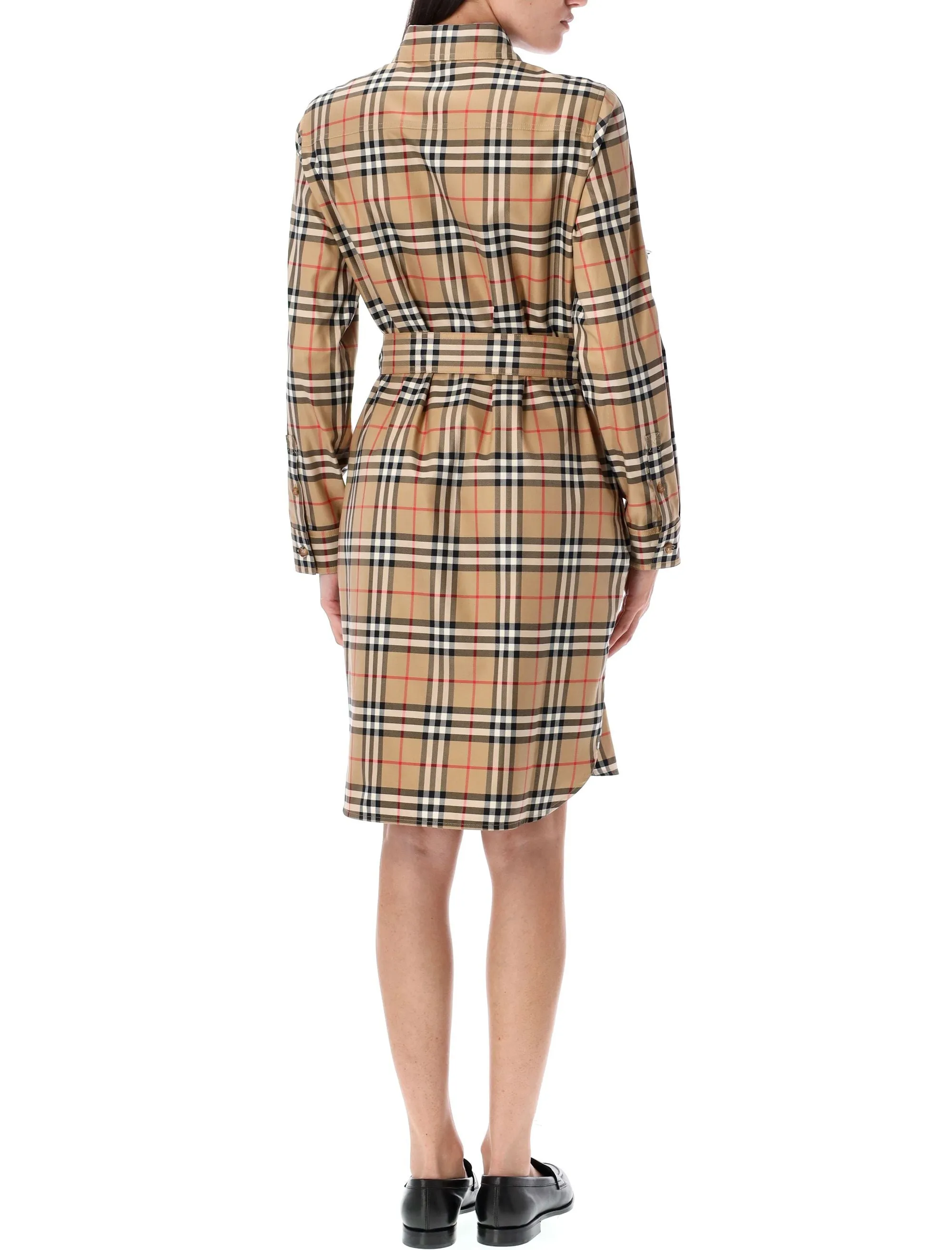 CHECK COTTON SHIRT DRESS sold by Lord & Taylor product image thumbnail 2