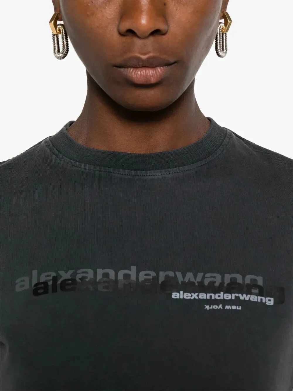 SHRUNKEN LOGO TEE sold by Lord & Taylor product image thumbnail 3