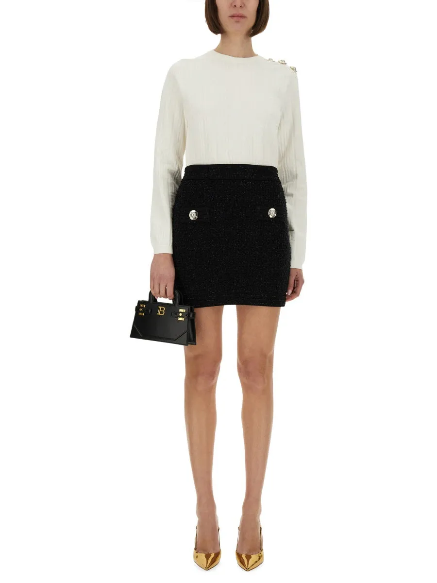 MONOGRAMMED KNIT TOP sold by Lord & Taylor product image thumbnail 2