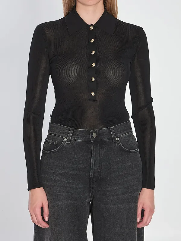 VISCOSE KNIT BODYSUIT sold by Lord & Taylor