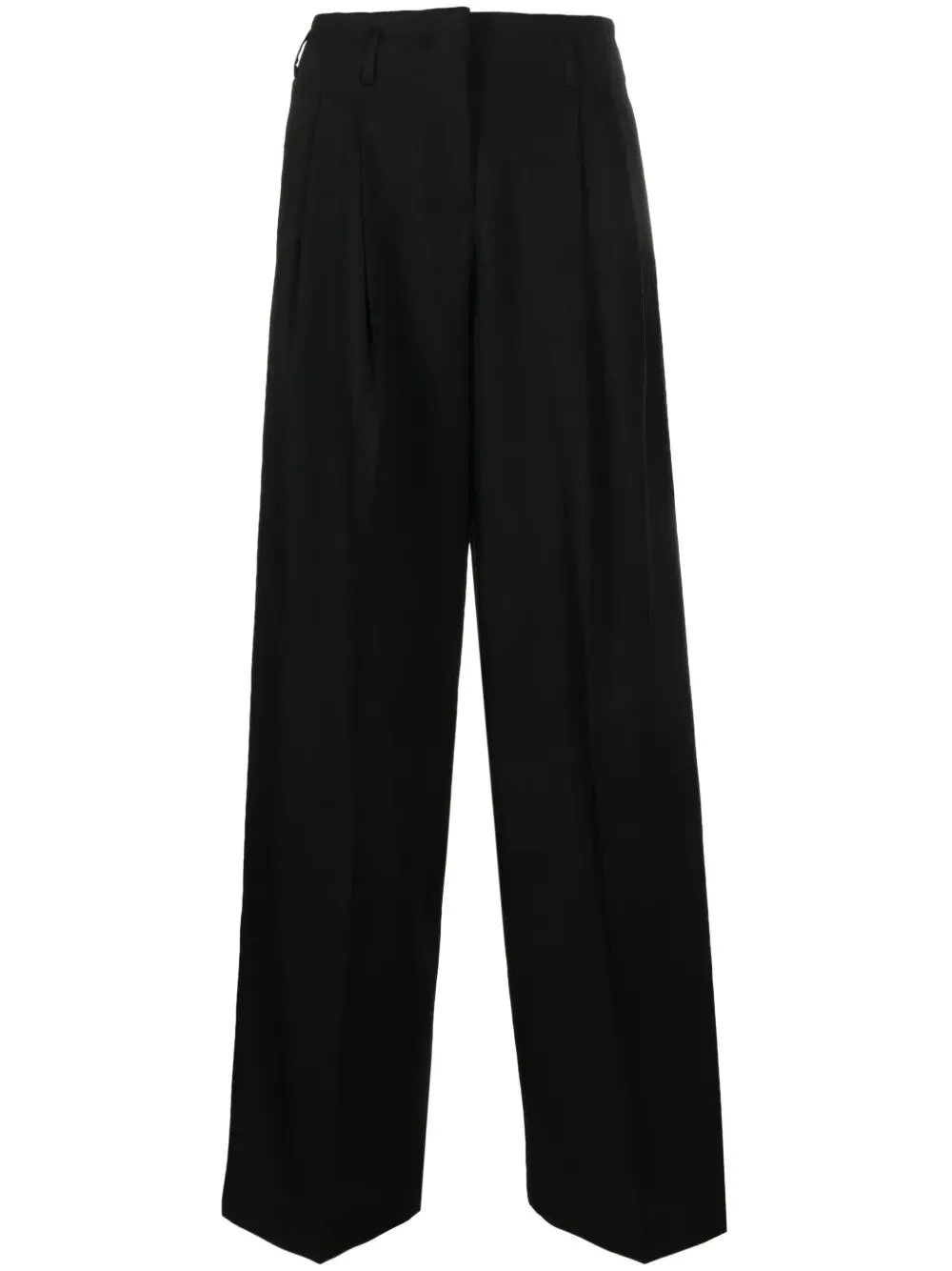 "GOLDEN W`S" PANT WIDE LEG LIGHT DRY WOOL GABARDINE sold by Lord & Taylor
