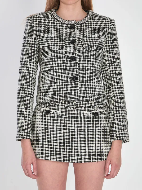 JACQUARD KNIT JACKET sold by Lord & Taylor
