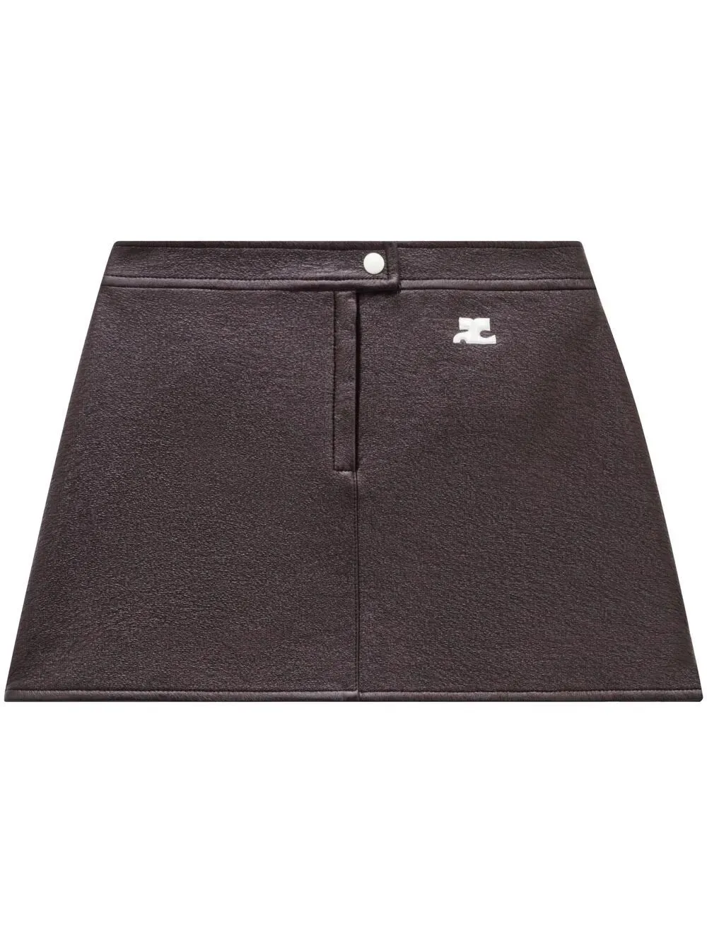 VINYL MINI SKIRT REEDITION sold by Lord & Taylor