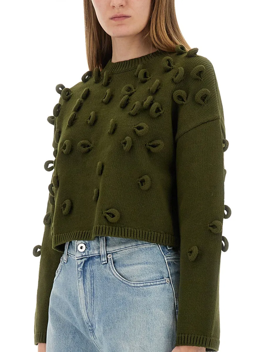 LOOP CROPPED JERSEY sold by Lord & Taylor product image thumbnail 4