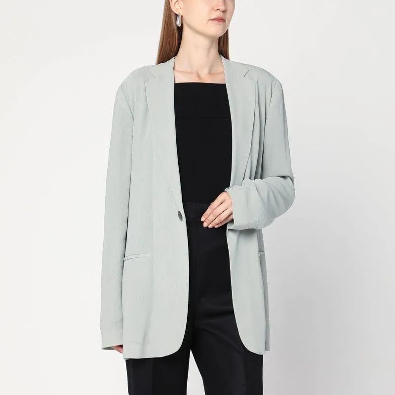 SINGLE-BREASTED ICE-COLORED JACKET sold by Lord & Taylor