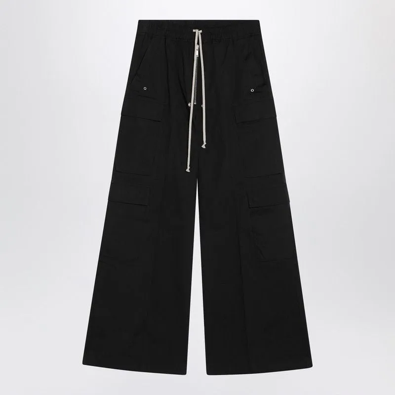 BLACK WIDE CARGOBELAS TROUSERS sold by Lord & Taylor