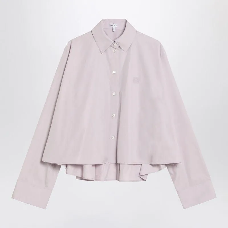 LILAC A-LINE COTTON SHIRT sold by Lord & Taylor