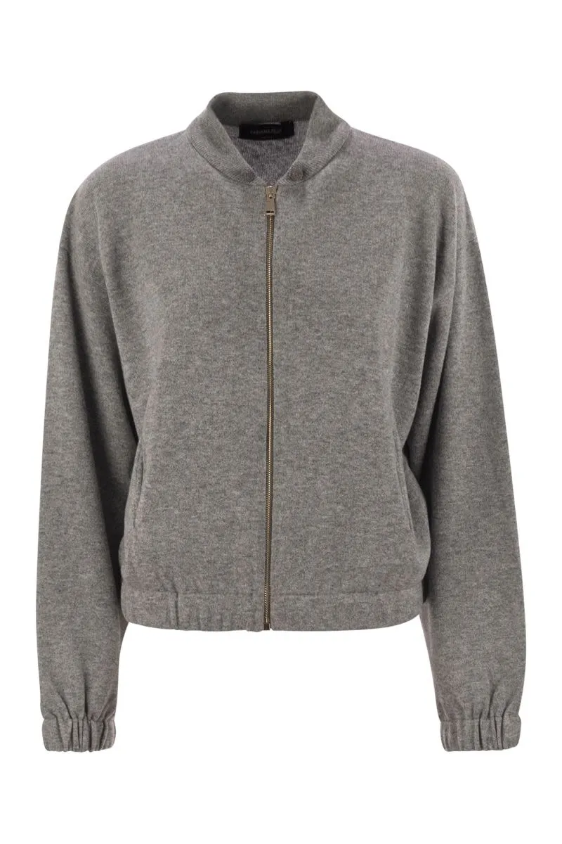 BOMBER JACKET IN PLATINUM WITH BALL PINS sold by Lord & Taylor