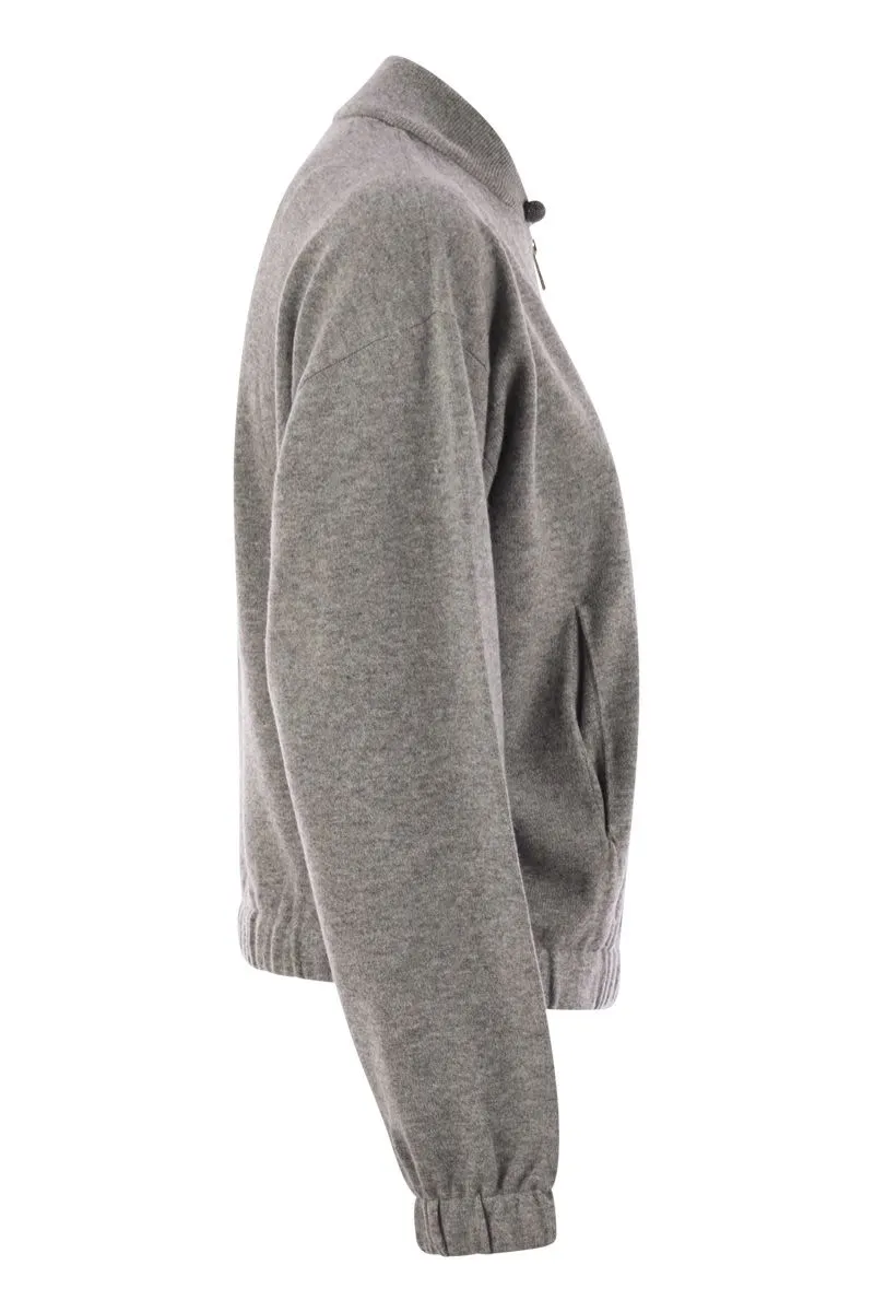 BOMBER JACKET IN PLATINUM WITH BALL PINS sold by Lord & Taylor product image thumbnail 3